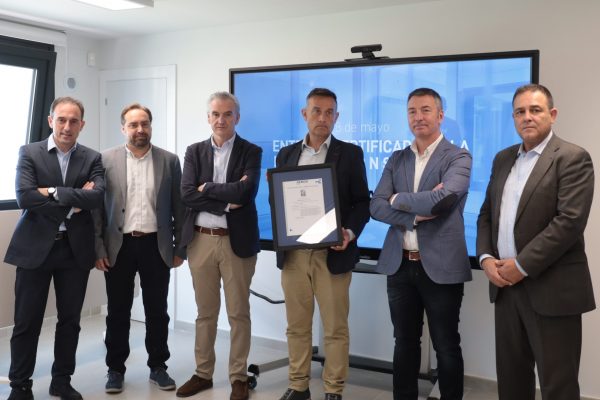 Entrega AENOR N Sostenible Inrialsa
